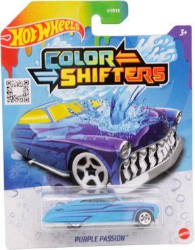 Машинка Хот Вилс Hot Wheels Измени цвет Color Shifters Ретро Синяя 31054 фото
