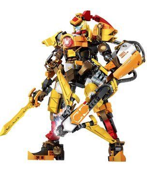 Конструктор Робот Mecha of steel&nbsp;Генерал тигр Хуан Чжун 854 деталі 42197 фото