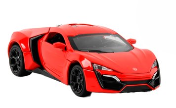 Інерційна машинка металопластик Lycan Hypersport "АвтоЕксперт" Червоний 23850 фото