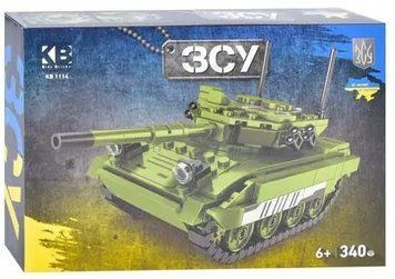 Конструктор военный ЗСУ Военная техника Танк Leopard 340 деталей 31577 фото