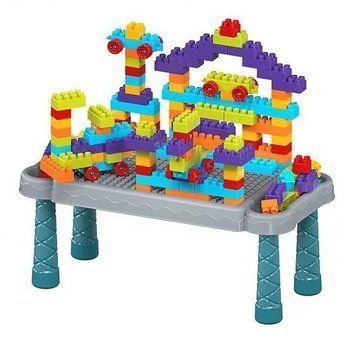 Детский игровой столик Конструктор 88 деталей 33048 фото