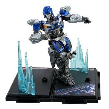 Конструктор Робот Трансформер Transformers&nbsp;з підсвічуванням на підставці Blokees Mirage 10 см 42000 фото