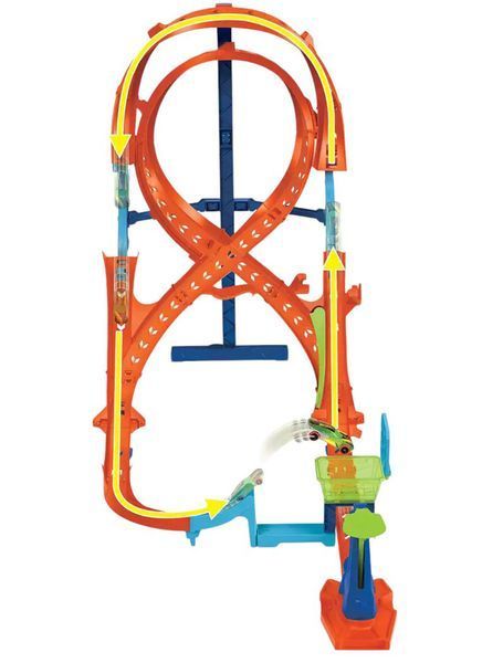 Детский гоночный трек Хот Вилс Hot Wheels Вертикальная восьмерка 68 см 36391 фото