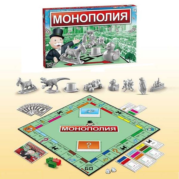 Настольная игра классическая Монополия 20491 фото