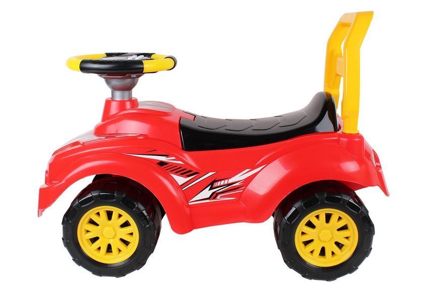 Толокар Машинка Каталка з ручкою та звуковими ефектами Technok Toys Червоний 39152 фото