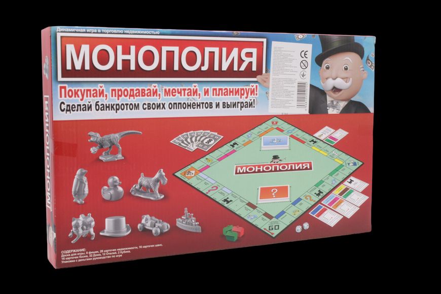 Настольная игра классическая Монополия 20491 фото