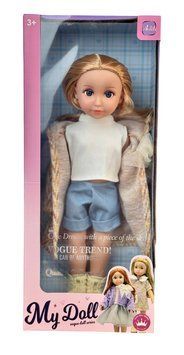Лялька для дівчинки з довгим волоссям у стильному одязі My Doll 38 см 43826 фото