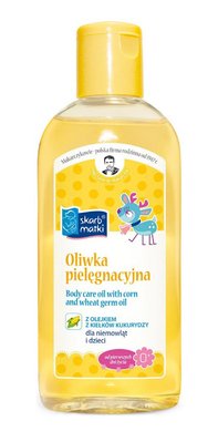 Дитяча олія з екстрактом зародків кукурудзи 200 мл Skarb Matki Польща 30691 фото