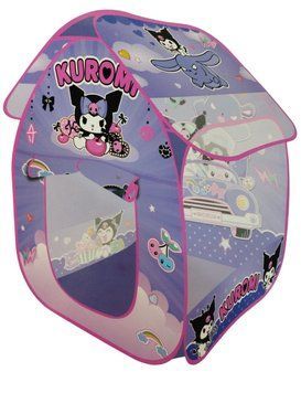 Дитячий ігровий намет у сумці Квадратний Куромі Kuromi 109 х 109 х 112 см Фіолетовий 41255 фото