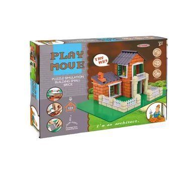 Конструктор Стройка дома из кирпичиков Play&Move 236 элементов 34988 фото