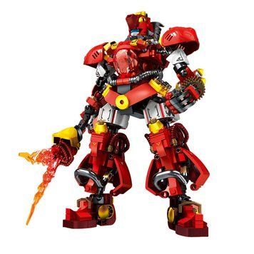 Конструктор Робот Mecha of steel&nbsp;Генерал тигр Чжан Фей 821 деталь 42198 фото