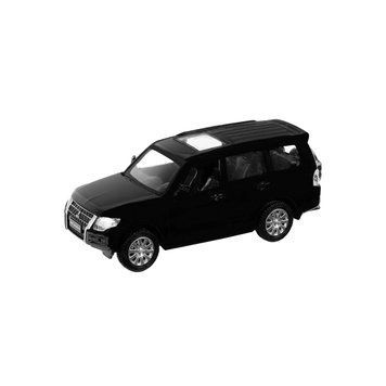 Машинка металева ТехноДрайв Mitsubishi Pajero 4WD Turbo, чорний 27441 фото