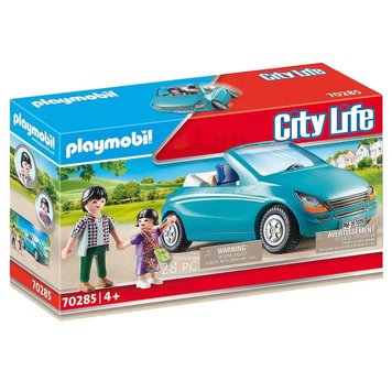 Конструктор Playmobil City Life Сім'я з автомобілем 28 деталей 34838 фото