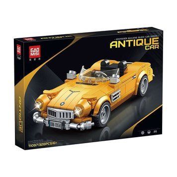 Конструктор машинка Antique Car 328 деталей Жовтий 39352 фото