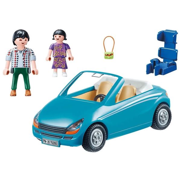 Конструктор Playmobil City Life Семья с автомобилем 28 деталей 34838 фото