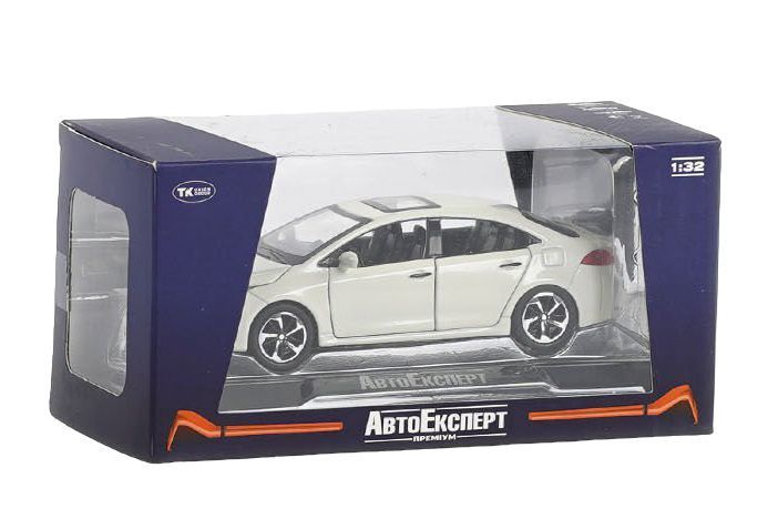 Машинка металлическая детская Toyota Corolla Auto Expert Белый 27153 фото