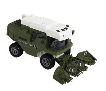 Машинка Спецтехника Комбайн на батарейках Harvester инерционный 33005 фото