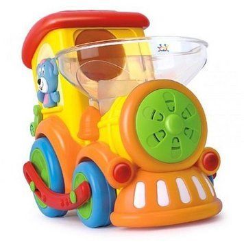 Музыкальная игрушка Паровоз с шариками Hola Toys 10746 фото