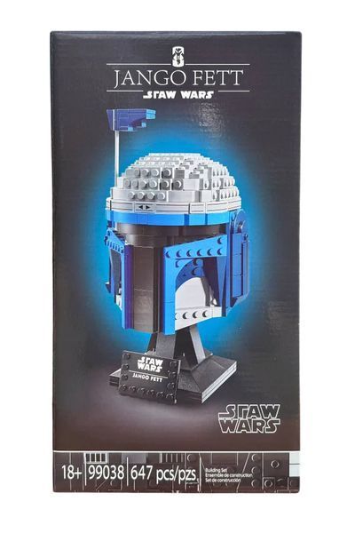 Конструктор Звездные войны Голова Шлем Джанго Фетта Star Wars Jango Fett 647 деталей 42471 фото