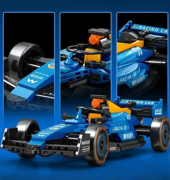 Конструктор машина Формула 1 Болид Formula 1 Mingdi 323 детали 44007 фото