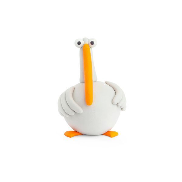 Набір пластиліну, що самостійно твердіє, Ліпака &ndash; Свійські птахи: Гусак 27360 фото