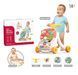 Каталка ходунки для детей 2 в 1 Игровой центр Столик Sobebear Бежевый 32102 фото 6