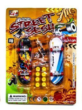 Фингерборд Fingerboard пальчиковый скейт 2 в 1 с набором для ремонта 2-2299 фото