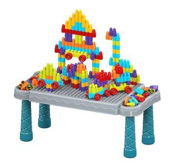 Детский игровой столик Конструктор 140 деталей размер 37 х 19&nbsp;х 16 см 33050 фото