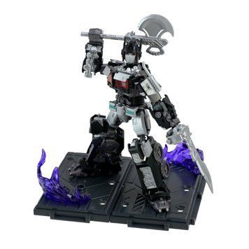 Конструктор Робот Трансформер Transformers&nbsp;з підсвічуванням на підставці Blokees Nemesis Prime 12 см 42002 фото