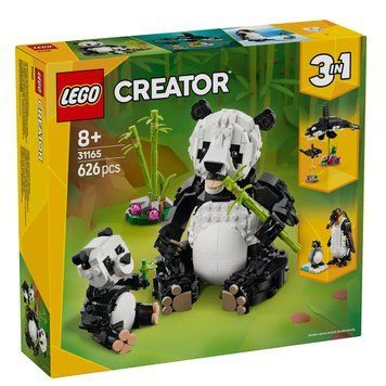 Конструктор Лего Панда 3 в 1 Дикі тварини Lego Creator 626 деталей (31165) 43527 фото