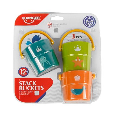 Іграшка для ванної Stack Buckets 25130 фото