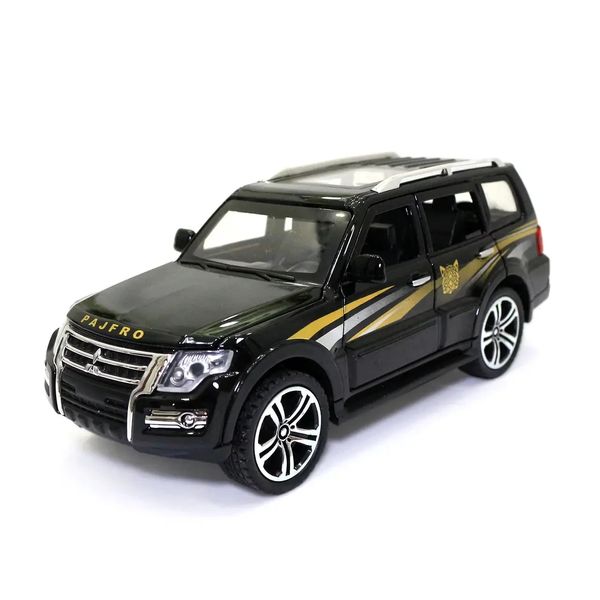 Машинка металева дитяча Джип Mitsubishi Pajero Auto Expert Premium Чорний 27047 фото