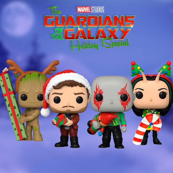 Игровая фигурка Funko Pop! серии "Стражи галактики: Holiday Special" – Звездный лорд 27823 фото