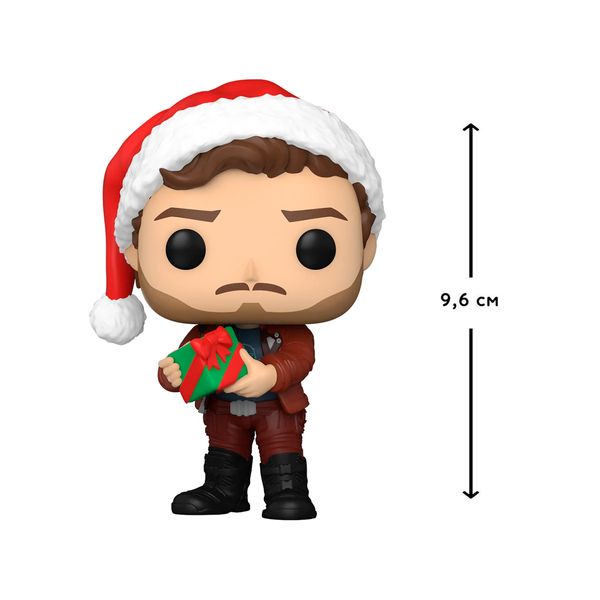 Игровая фигурка Funko Pop! серии "Стражи галактики: Holiday Special" – Звездный лорд 27823 фото