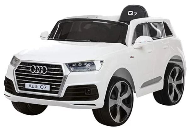 Детский электромобиль с пультом Джип AUDI Q7 Белый 29473 фото