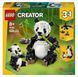 Конструктор Лего Панда 3 в 1 Дикі тварини Lego Creator 626 деталей (31165) 43527 фото 10