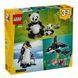 Конструктор Лего Панда 3 в 1 Дикі тварини Lego Creator 626 деталей (31165) 43527 фото 2