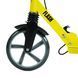Складаний двоколісний самокат із ручним гальмом і амортизатором Best Scooter Flash Сірий з жовтим 34174 фото 5