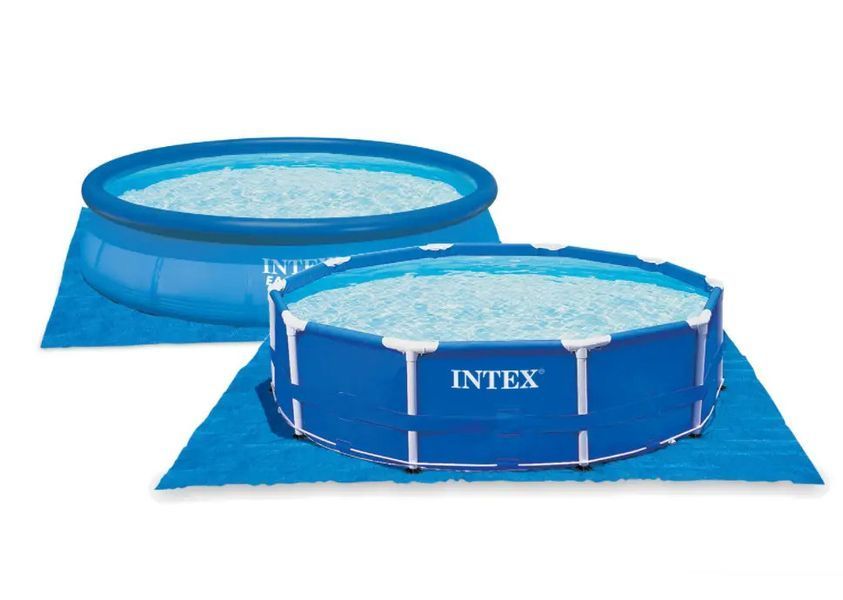 Подстилка для бассейна Intex Интекс 472 х 472 см Синий 39903 фото