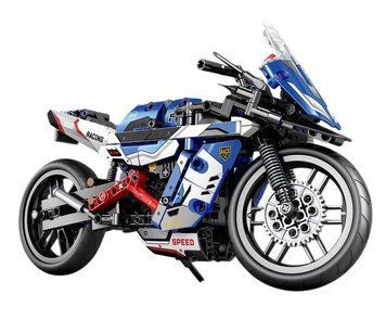 Дитячий конструктор Мотоцикл Motorcycle 426 деталей Синій 42250 фото