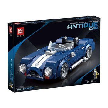 Конструктор машинка Antique Car 339 деталей Синий 39354 фото