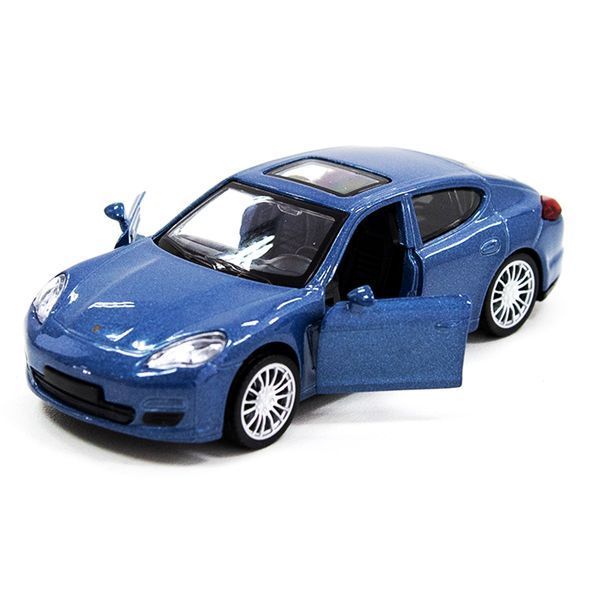 Машинка металева ТехноДрайв Porsche Panamera S, синій 27392 фото