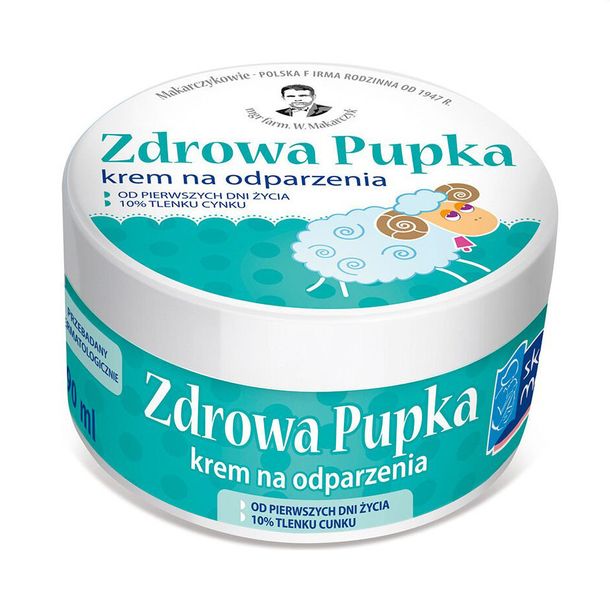 Крем под подгузник с первых дней жизни Здоровая Попа 90 мл Skarb Matki Польша 30693 фото
