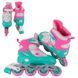 Дитячі ролики для дівчинки Best Roller 34-37 M Бірюзовий 22655 фото 3