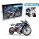 Дитячий конструктор Мотоцикл Motorcycle 426 деталей Синій 42250 фото 4