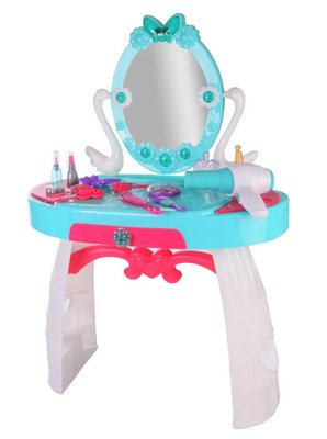 Дитяче іграшкове трюмо з дзеркалом для дівчинки Beauty dresser з аксесуарами 28653 фото