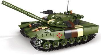 Конструктор Військовий Танк Т-64 ЗСУ 502 деталі 23854 фото
