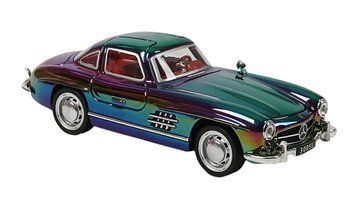 Металлическая машинка инерционная с эффектами Mercedes Benz Retro Авто Эксперт Зеленый 43679 фото