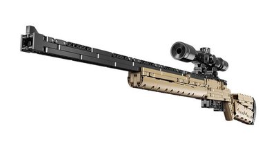 Конструктор зброя Снайперська гвинтівка M24 SWS Marksman стріляє патронами XINGBAO 1116 деталей 32351 фото