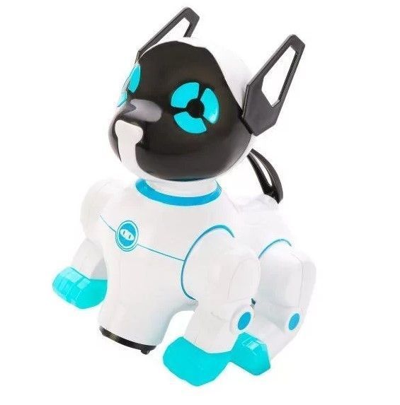 Інтерактивний Робот Собака на батарейках Smart Dancer Блакитний 31217 фото
